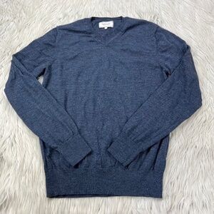 Frank & Oak Men's‎ V-Neck Wool Sweater